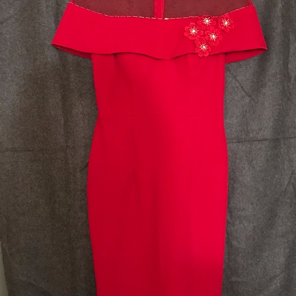 Red body dress, brand new, Korean local brand. - Picture 3 of 3